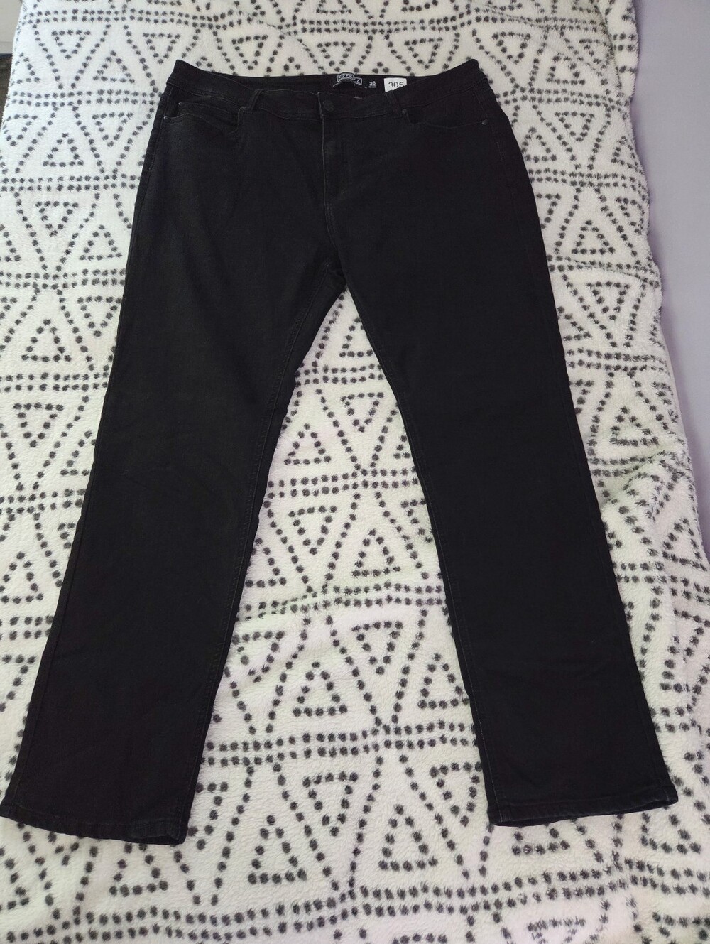 Ezekiel Men's Black Straight Pants Size 38